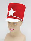 majorette hat marching band red blue fancy dress more options main 
