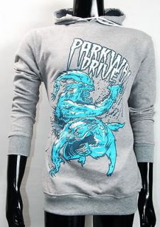 Parkway Drive Winston McCall Wolf T Shirt Hoodie Sweater Jumper Gray S 
