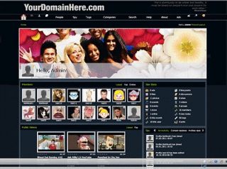Social Network Dating Website 12 Months Hosting Live WebCAM Chat