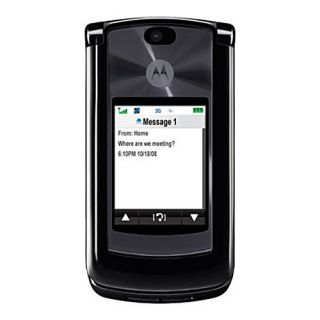 Motorola MOTORAZR2 V9   V 9 3G Black (Unlocked) MOBILE Cellular Phone 