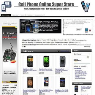Very Popular Unlocked Cell Phone Website Business For Sale