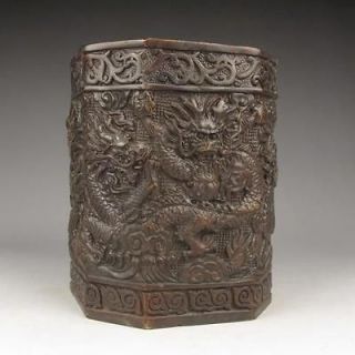 newly listed chinese bronze brush pot w mark nr from