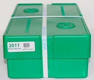 2011   2012 SEALED MONSTER BOXES OF 500 .999 SILVER EAGLES UNTOUCHED 