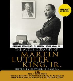 The Autobiography of Martin Luther King, JR by Clayborne Carson 2005 