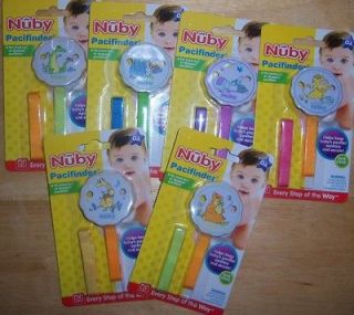 New Nuby Pacifinder, Baby Shower, Diaper Cake, Pacifier Holder, BPA 