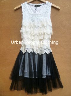 MissShop Vtg 50S Mini Dress Anthropologie earring Urban People Cloth 