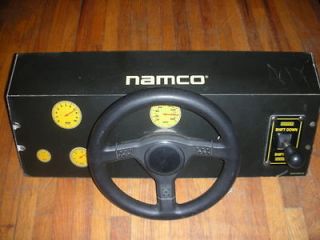 Namco Ridge Racer 2 Arcade Machine steering wheel