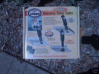 Newly listed LENCO 9X9 EDGE MOUNT TRIM TABS W/ LED SWITCH INCLUDED 