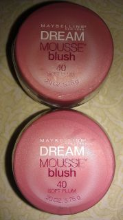 maybelline dream mousse blush 40 soft plum 2 pcs  13 98 buy 