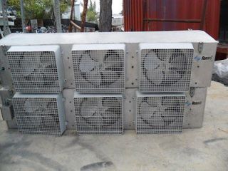RUSSELL LOW PROFILE 3 FAN AIR DEFROST UNIT FOR A WALK IN COOLER