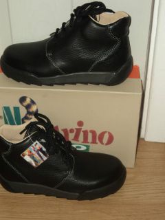naturino 4007 black tumbled leather lace up more options shoe
