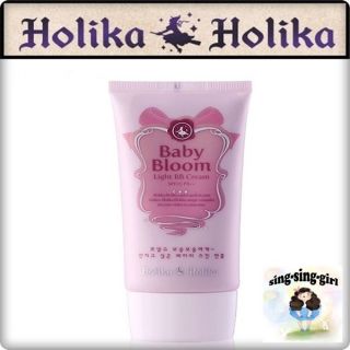 holika holika baby bloom light bb cream 50ml free gift