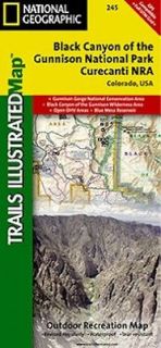NEW NG Trails Illustrated Colorado Black Canyon Of The Gunnison NP 