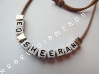   inspired necklace or you can personalise with any name, song or lyric