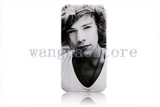 1D One Direction UK Super Star Band Harry Hard Case For Iphone 4 S 4s 