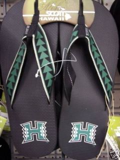 new university of hawaii uh scott slippers flip flops time