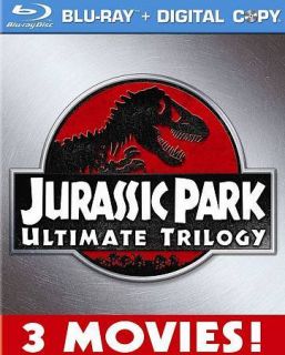 NEW Jurassic Park Ultimate Trilogy (Blu ray Disc, 2011, 3 Disc Set 
