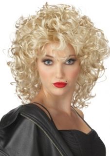womens costume wigs 80s madonna curly blonde wig one day