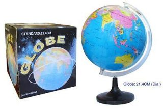 Learn GEOGRAPHY EDUCATIONAL LARGE Toy WORLD GLOBE & STAND School 