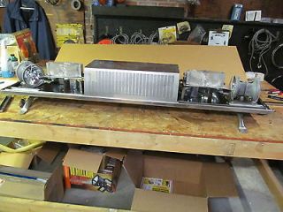 FEDERAL SIGNAL, TWINSONIC, LIGHT BAR, RARE MODEL 12 WITH 2 FLASHERS 
