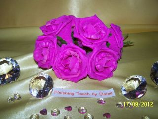 Artificial FlowersFoam RosesWedding Bouquet bridesmaids.VARIETY 