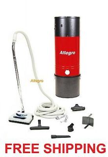 New Allegro Central Vacuum 8,000 sq ft NuTone 30 Pigtail Hose and 