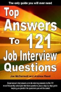   to 121 Job Interview Questio by Joe Mcdermott 2006, Paperback
