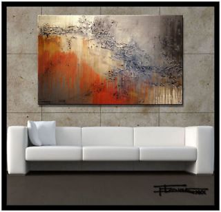 CONTEMPORARY MODERN ABSTRACT PAINTING FINE ARTXLREADY TO HANG 