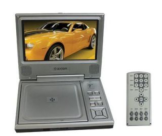   AXN 6072 7 LCD Widescreen Portable Car/Home DVD/CD/MP3 Player Silver