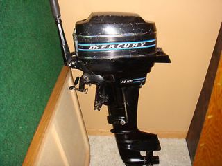 mercury 7 5hp outboard motor time left $ 450 00