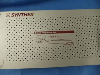 synthes small fragment set lc dcp self tapping time left