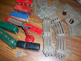 an old marx train set 1930s or 40s time left