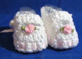 newly listed tiny thumbelina 14 doll booties white pink time