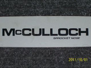Newly listed Two McCulloch 20 Bars&Chains For Eager Beaver 800 805 