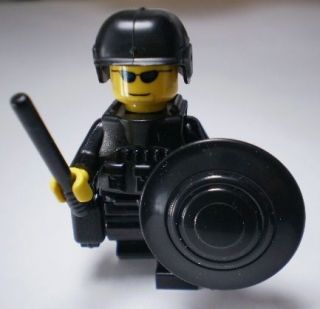   custom swat police helmet military gun army weapons LEGO minifigures