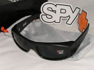   NEW RETAIL SPY Optics MC Matte Black Grey Gray Sunglasses McGrath