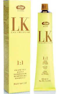 Lisap LK Tints /Permanent Hair Colour 100ml Lge Tube {1of 4 to cover 