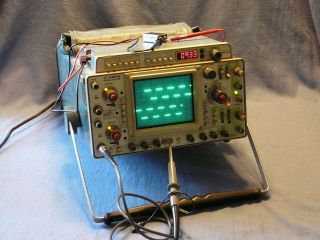   465B dual channel 100 MHz Oscilloscope with DM44 digital meter