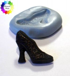 new ladies shoe silicone mould for fimo sugarcraft cupcake card
