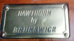 brunswick hawthorne pool table 8 foot time left $ 749