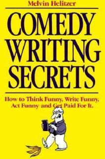 Comedy Writing Secrets by Melvin Helitzer 1992, Hardcover