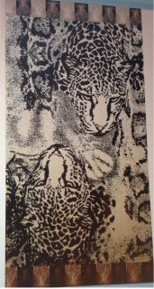 40 x 70 Wild Tiger Egyptian Cotton Beach Towels