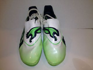 Newly listed Puma Soccer Shoes v1.11 Womens Size 8.5 (Grey/Green/Na 