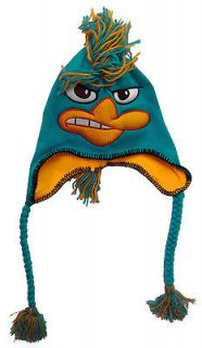   Platypus Phineas And Ferb Disney Mohawk Adult Peruvian Laplander Hat