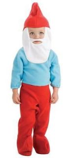 Brand New Baby Infant Toddler PAPA SMURF Kids Halloween Costume Cute 