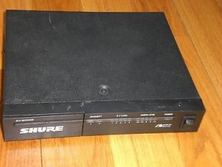 shure wireless vhf sc4 cl mic microphone receiver time left