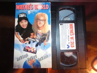 WAYNES WORLD VHS **BUY 4 MOVIES GET 1 FREE**