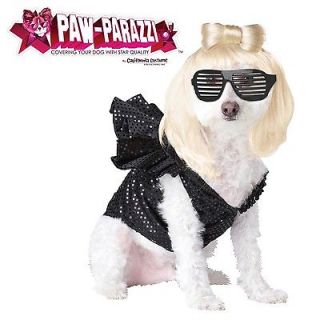 paw parazzi lady dogga dog pet costume new more options