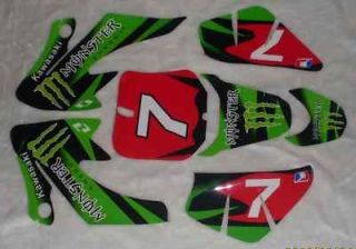 NEW MOTORCYCLE 3M GRAPHICS DETAL STICKER FOR HONDA CRF50 XR50 DIRT PIT 