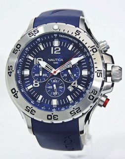 NAUTICA GENTS S.W.A.T BLUE TACHY CHRONOGRAPH 330FT WATER RESISTANT 